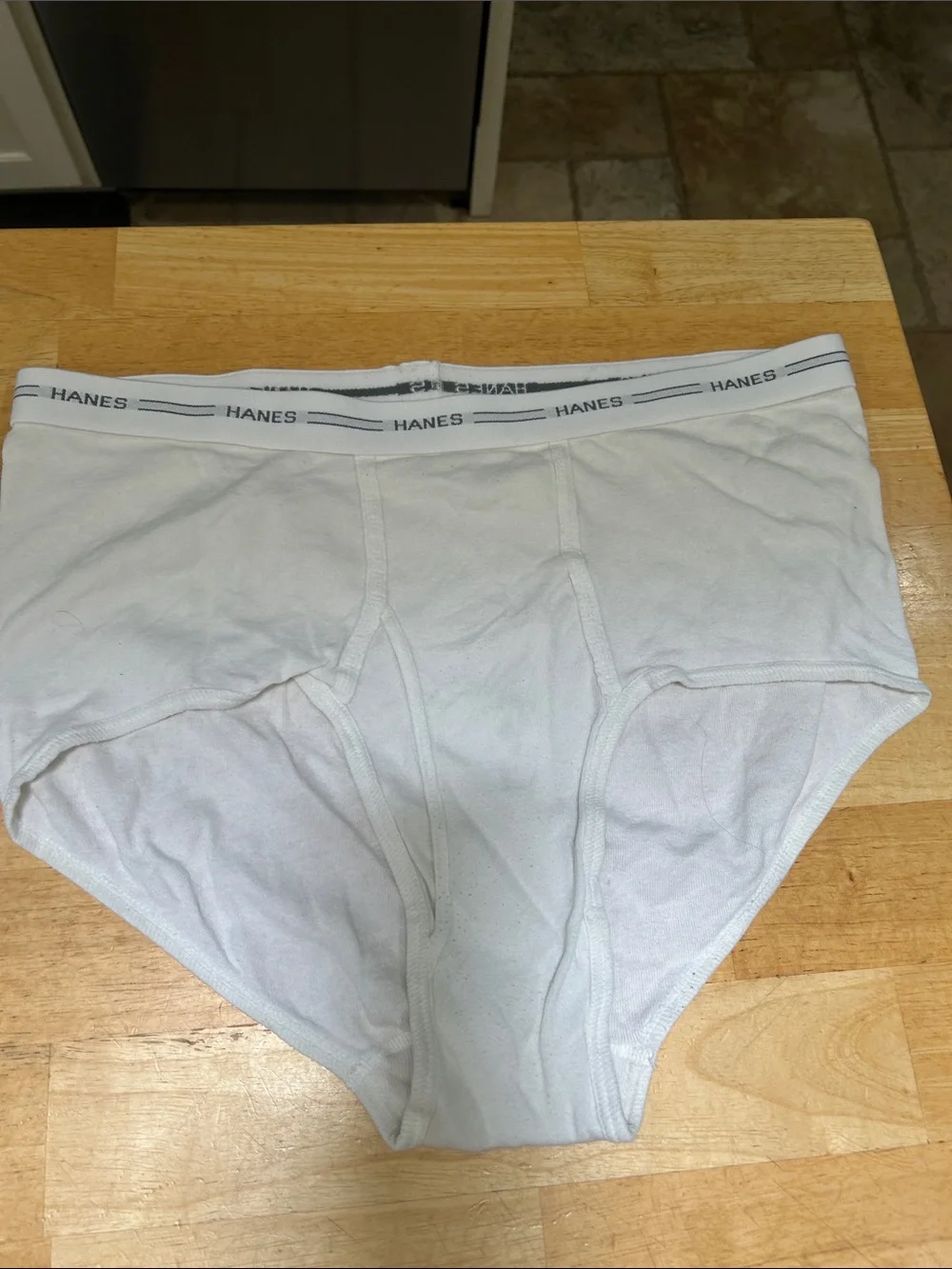 Hanes Men's White Comfort Flex 2XL/TG Briefs- 6 Pack